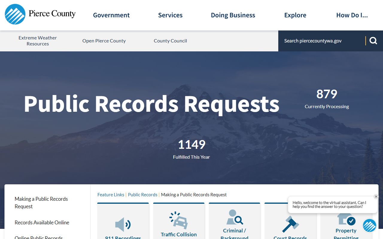 Pierce County records page used for Lakewood booking releases