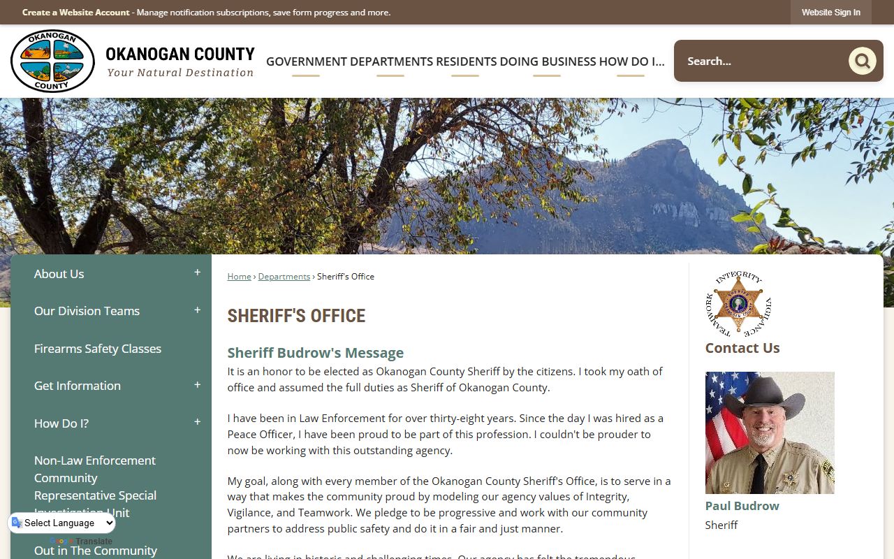 Okanogan County booking releases - sheriff