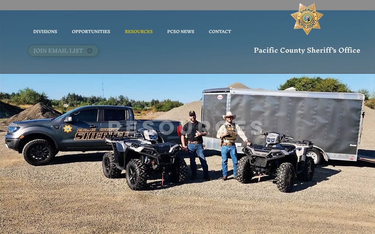 Pacific County booking releases - hours