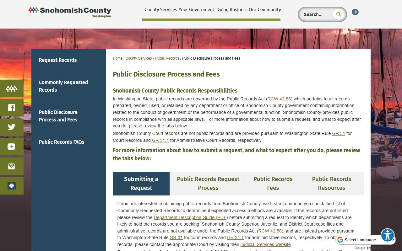 Snohomish County booking releases - disclosure