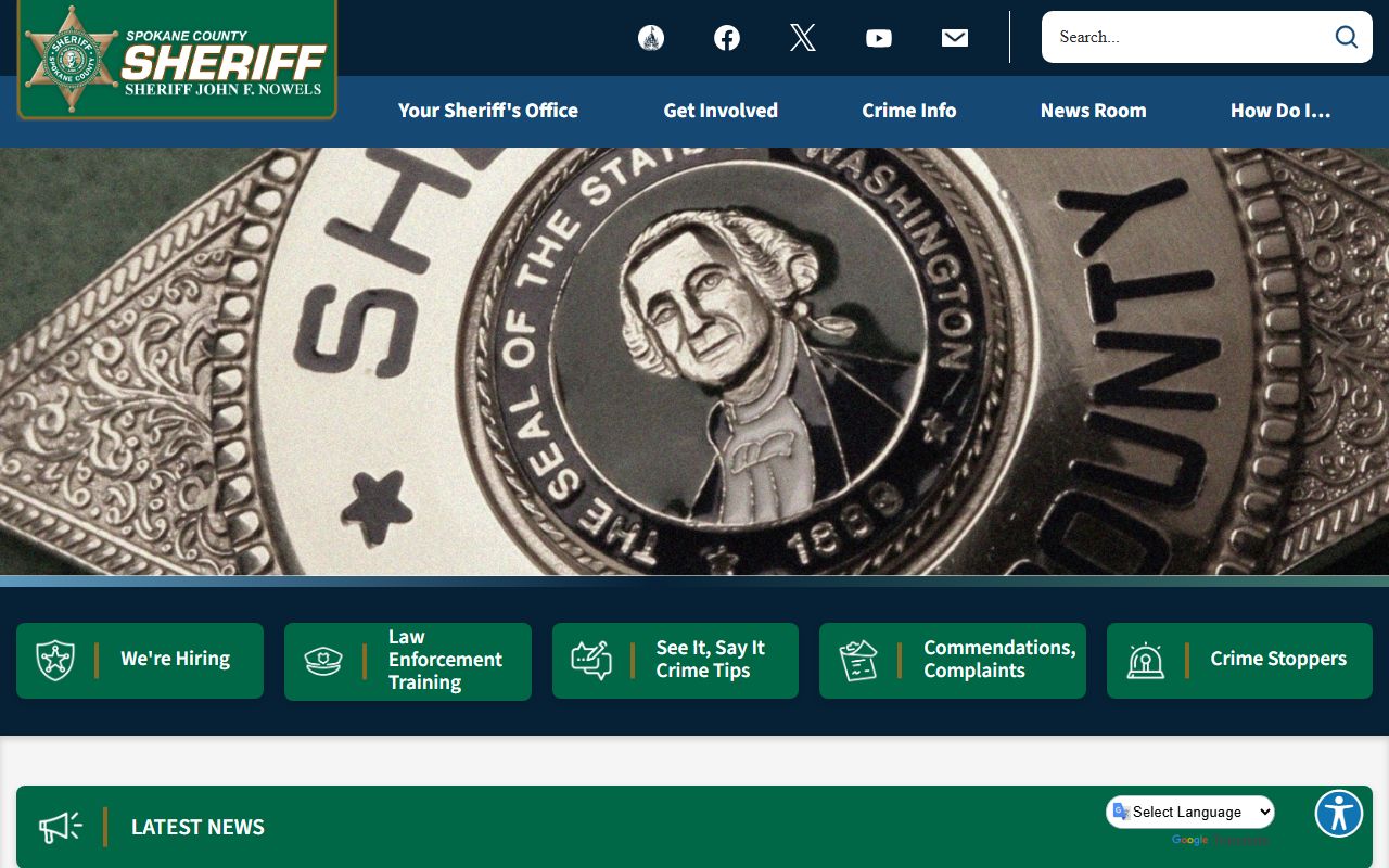 Spokane County booking releases - sheriff