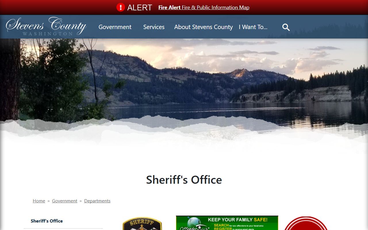 Stevens County booking releases - sheriff