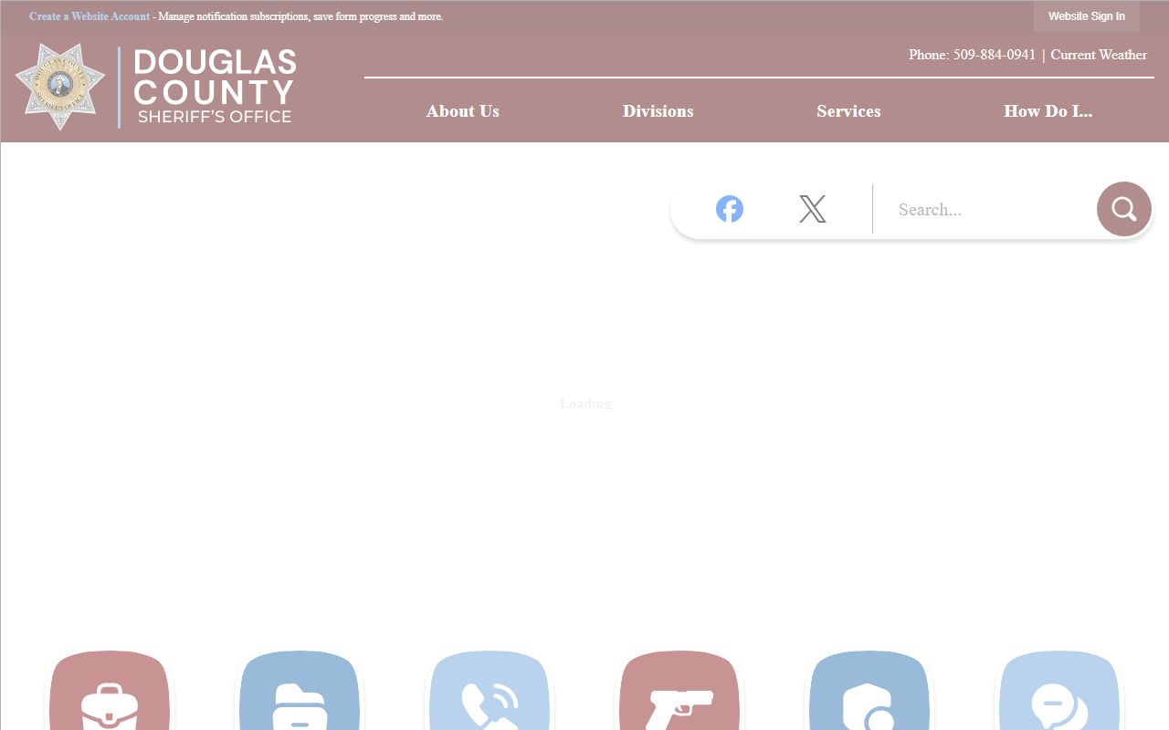 Douglas County booking releases sheriff office homepage