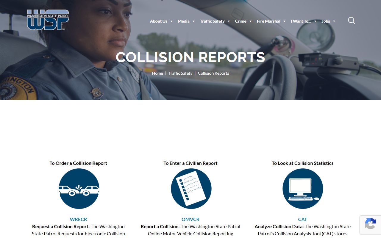 Washington State Patrol collision records linked to booking releases